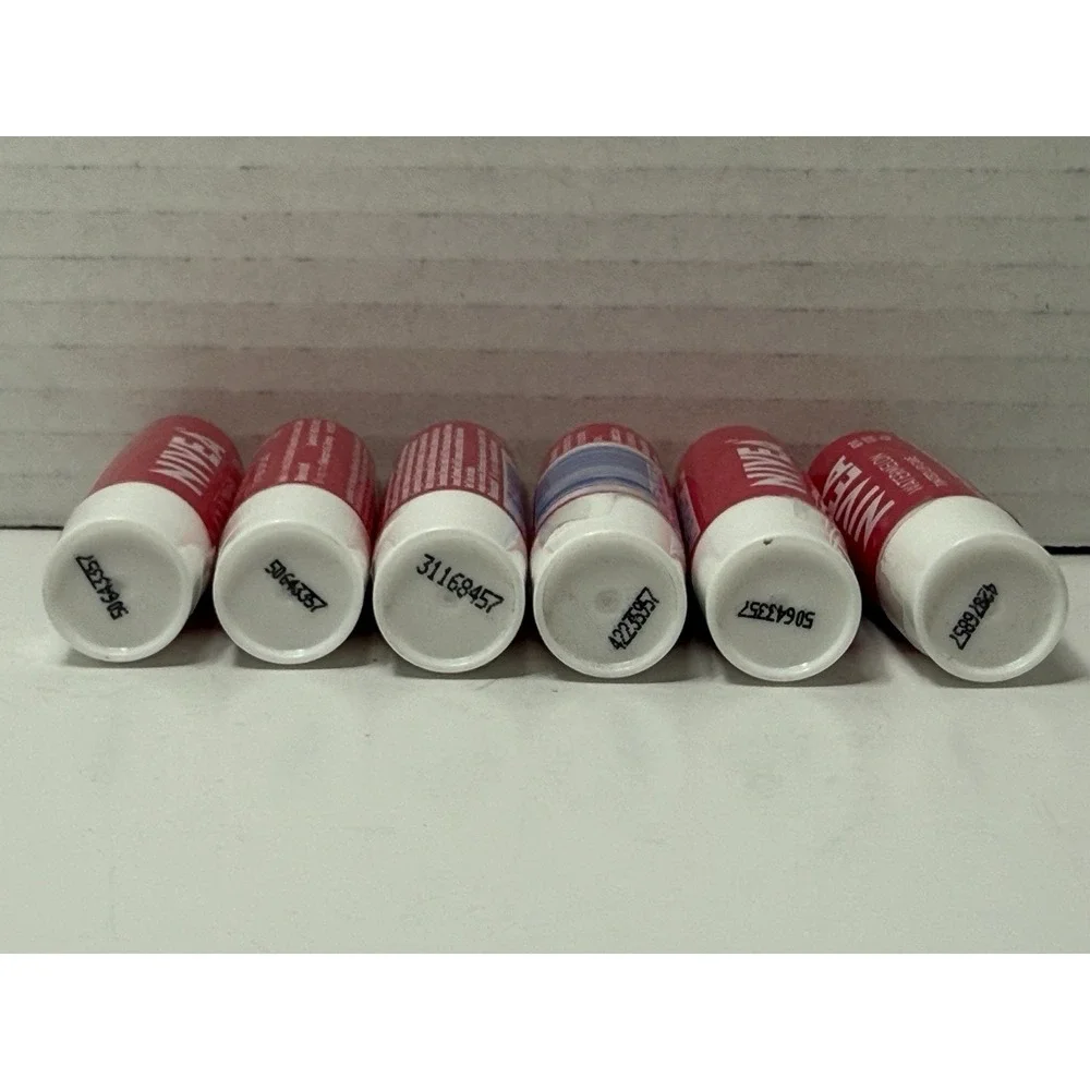 6 New Nivea Watermelon Lip Care Balm 0.17 oz